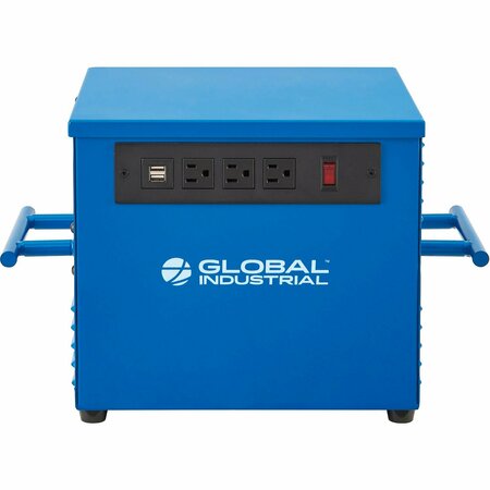 GLOBAL INDUSTRIAL Portable Power System, 40AH/500W 436980
